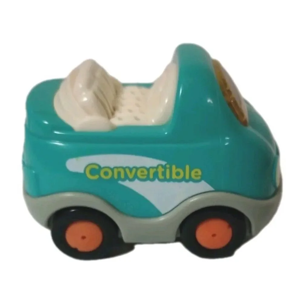 Vtech GoGo Smart Wheels Blue Convertible Lights & Sound -Tested-Battery Operated